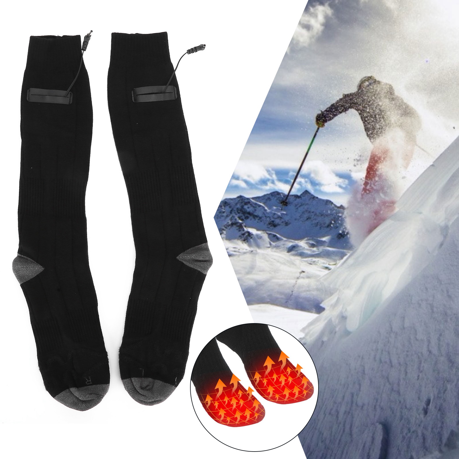 Calze elettriche riscaldate, c - Thermal Sock Winter recensione e prezzo