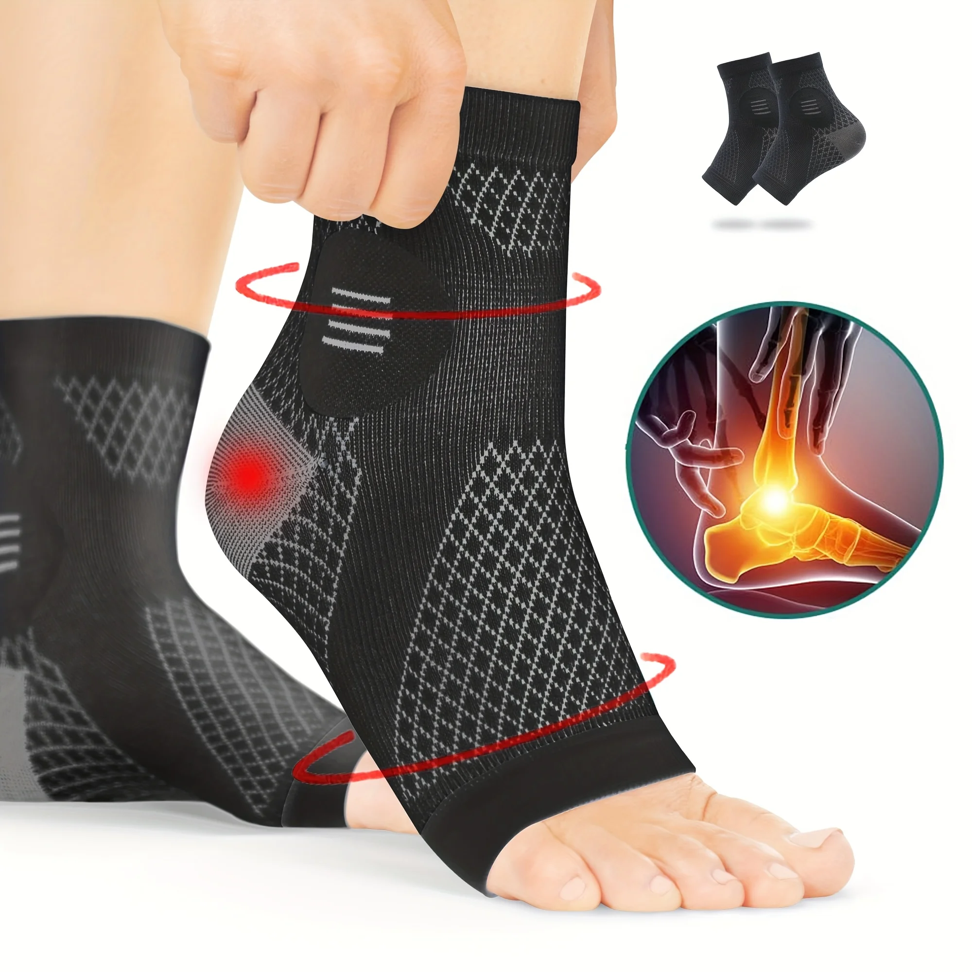 1 Paio di Calze a Compressione - Ankle Brace Sock recensione e prezzo