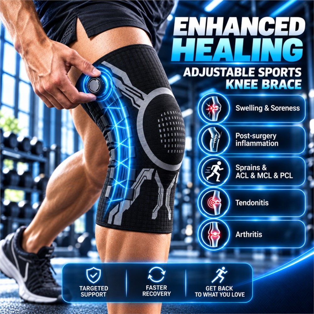 Tutore per Ginocchio con Manop - Compression Sleeve Calf recensione e prezzo